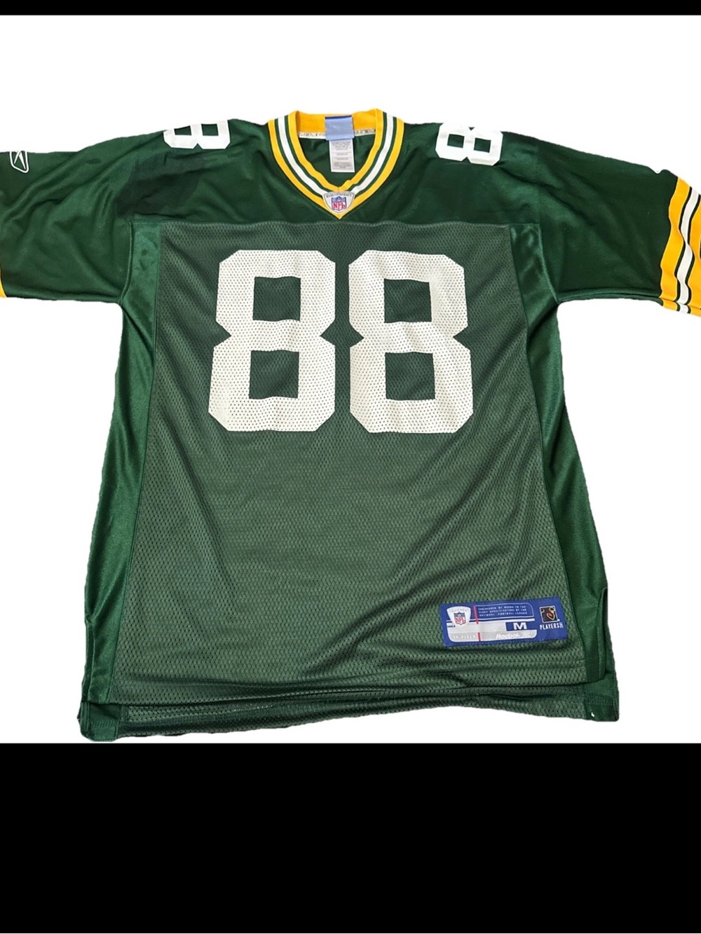 Vintage Greenbay Packers Jersey #88 Franks Reebok Size M